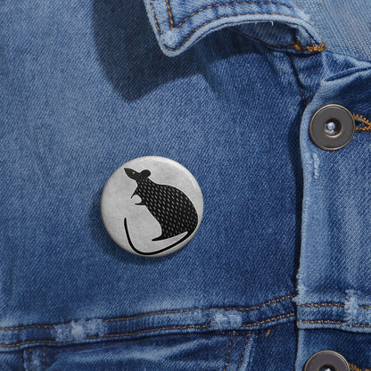 Black Rat Button