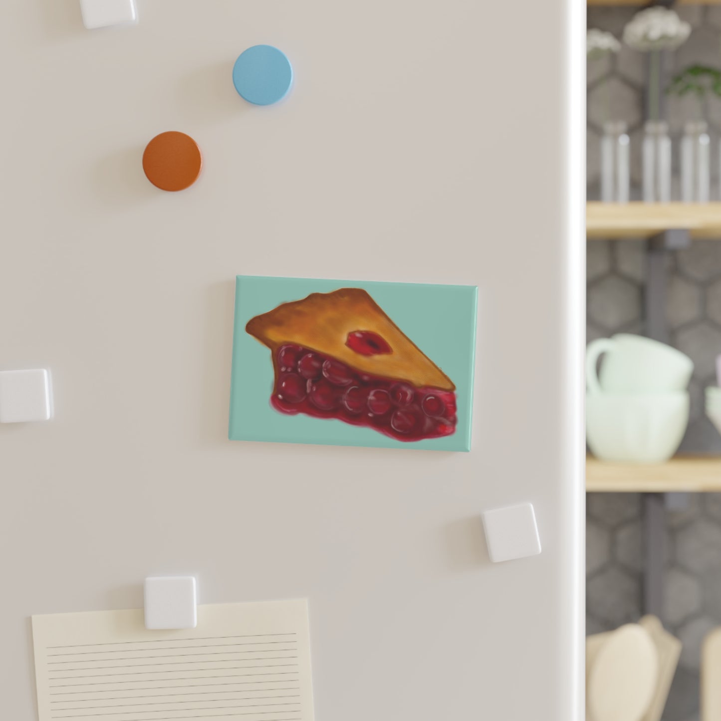 Cherry Pie Fridge Magnet