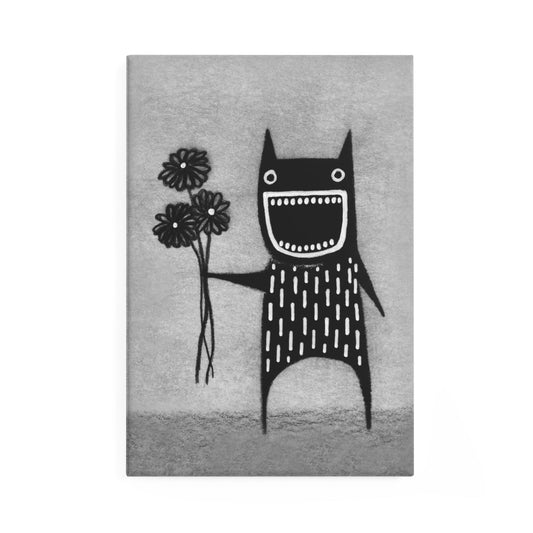 Flower Monster Fridge Magnet
