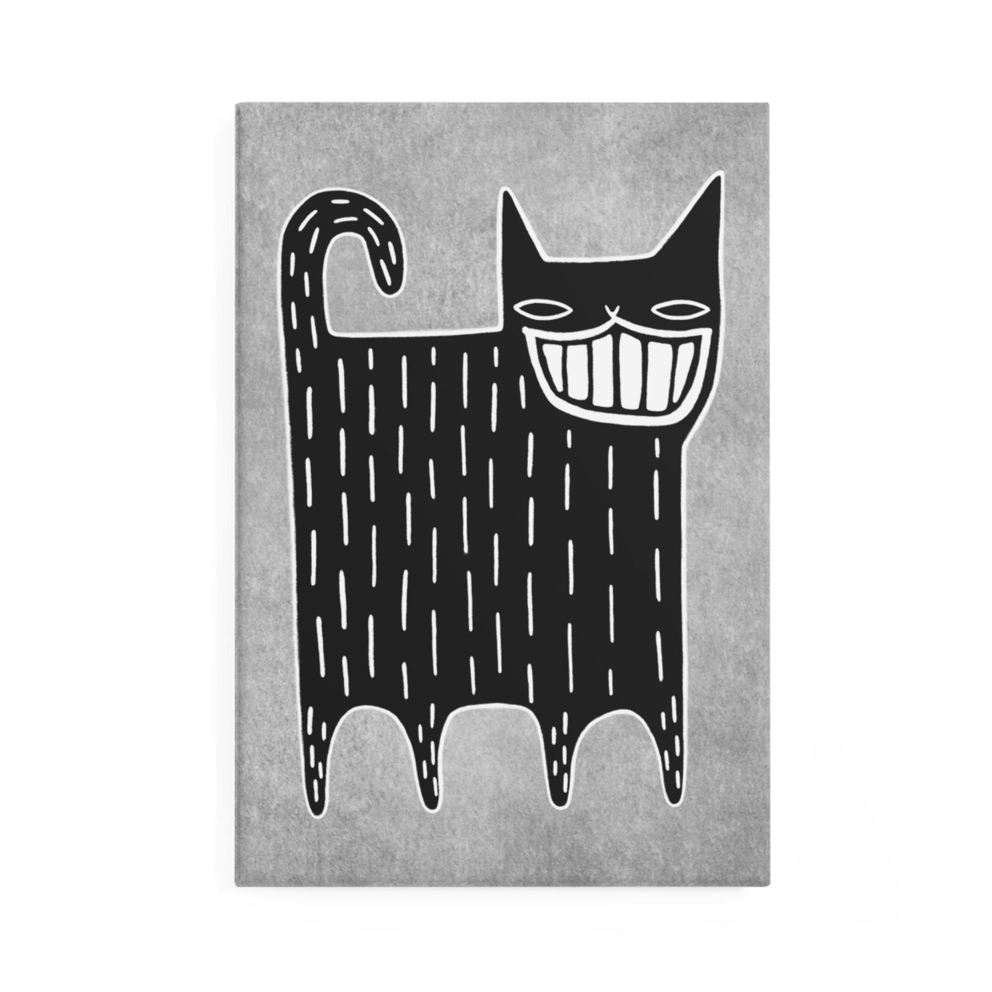 Black Cat Fridge Magnet