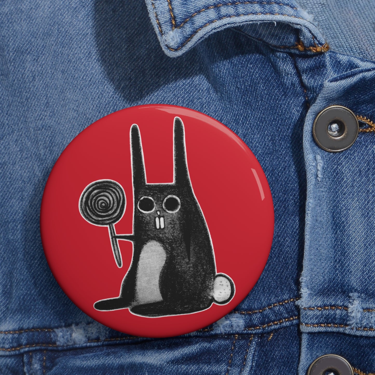 Weird Rabbit Button