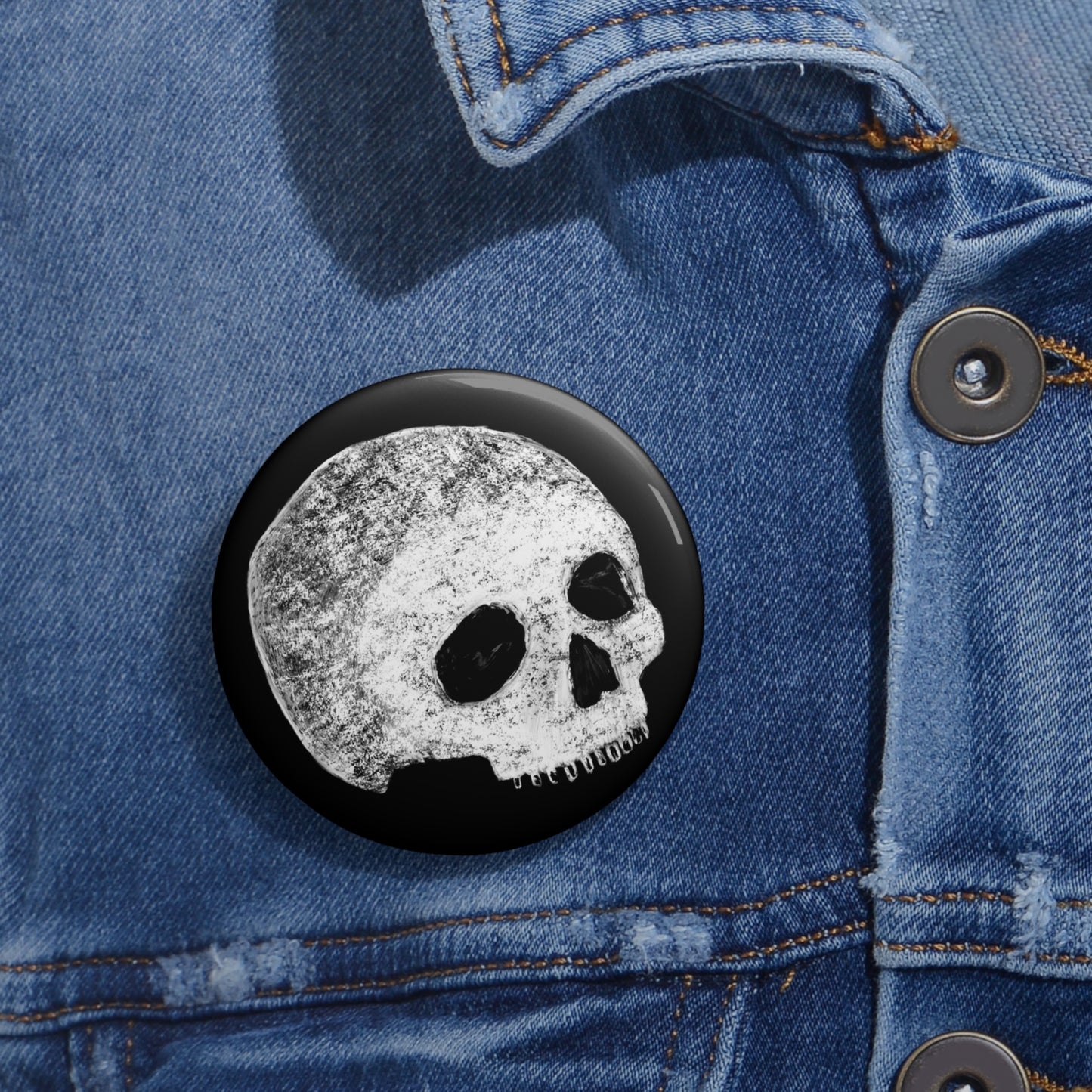 Skull Button