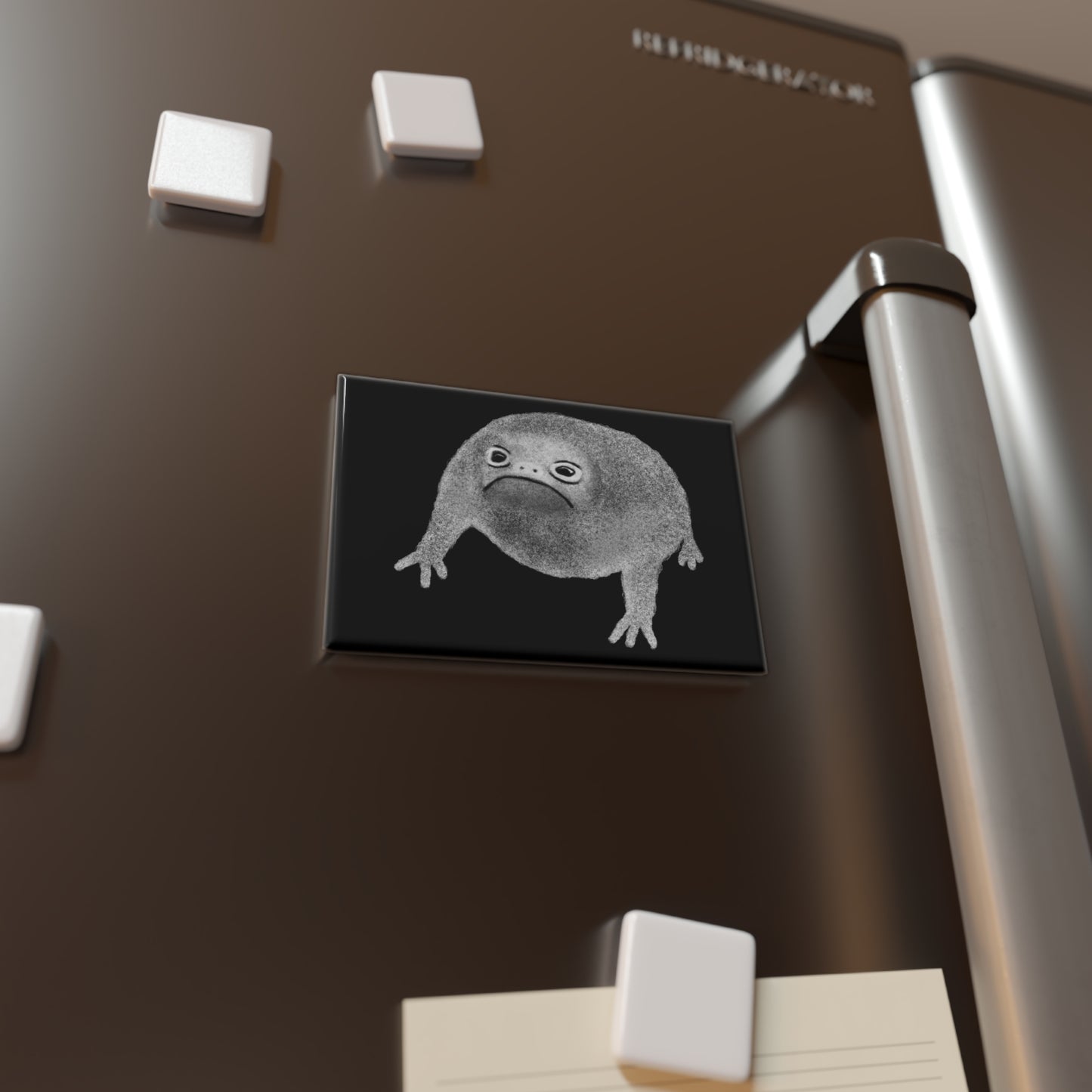 Weird Frog Fridge Magnet