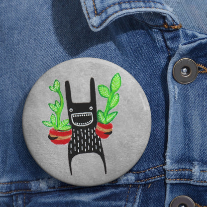 Plant Monster Button