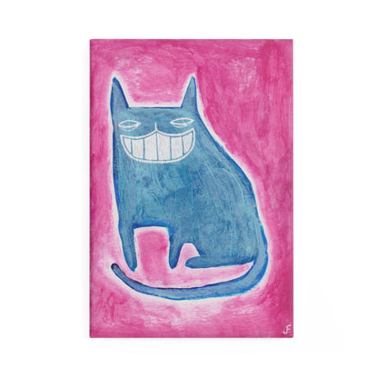 Blue Cat Fridge Magnet