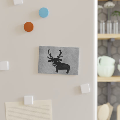 Weird Deer Fridge Magnet