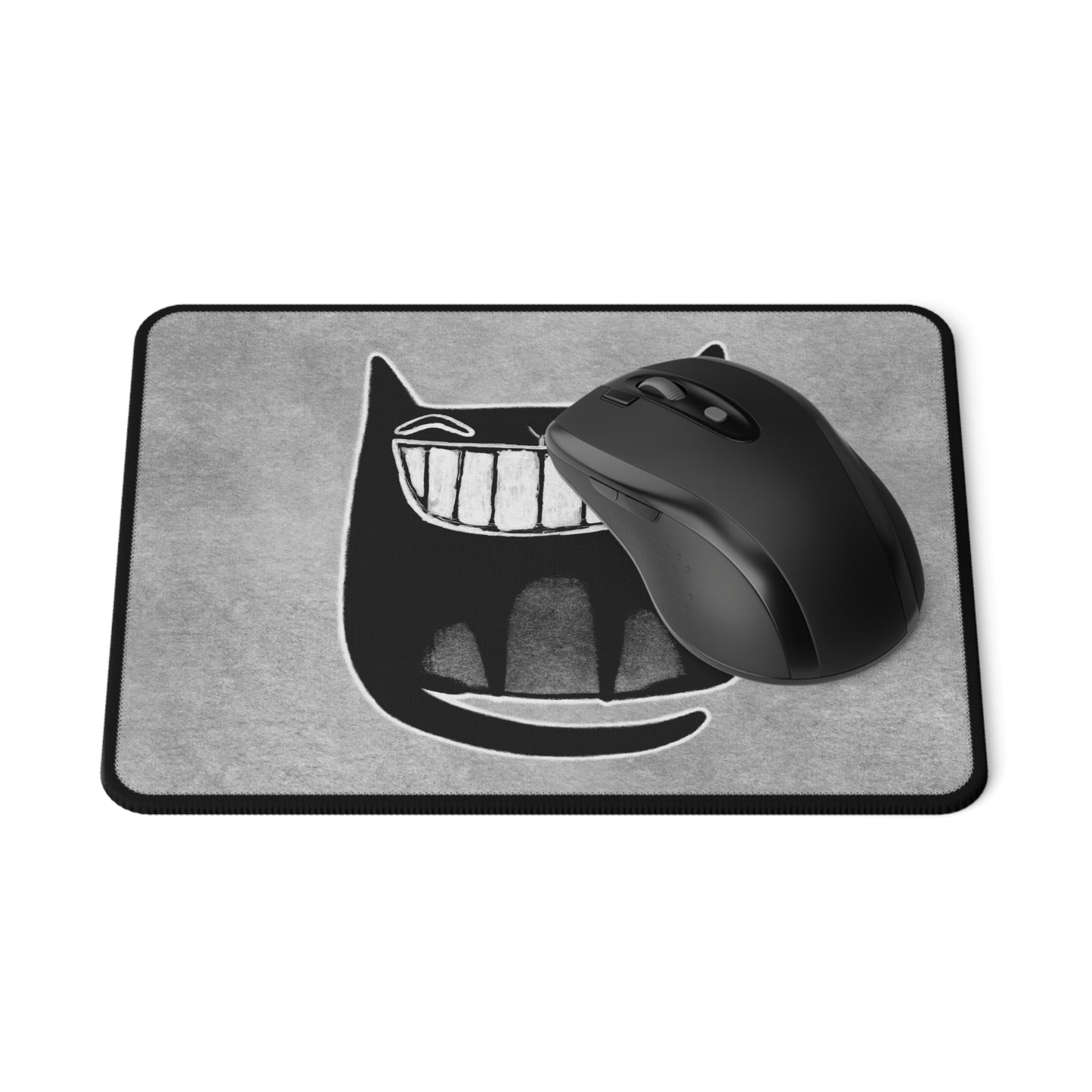 Black Cat Mouse Pad
