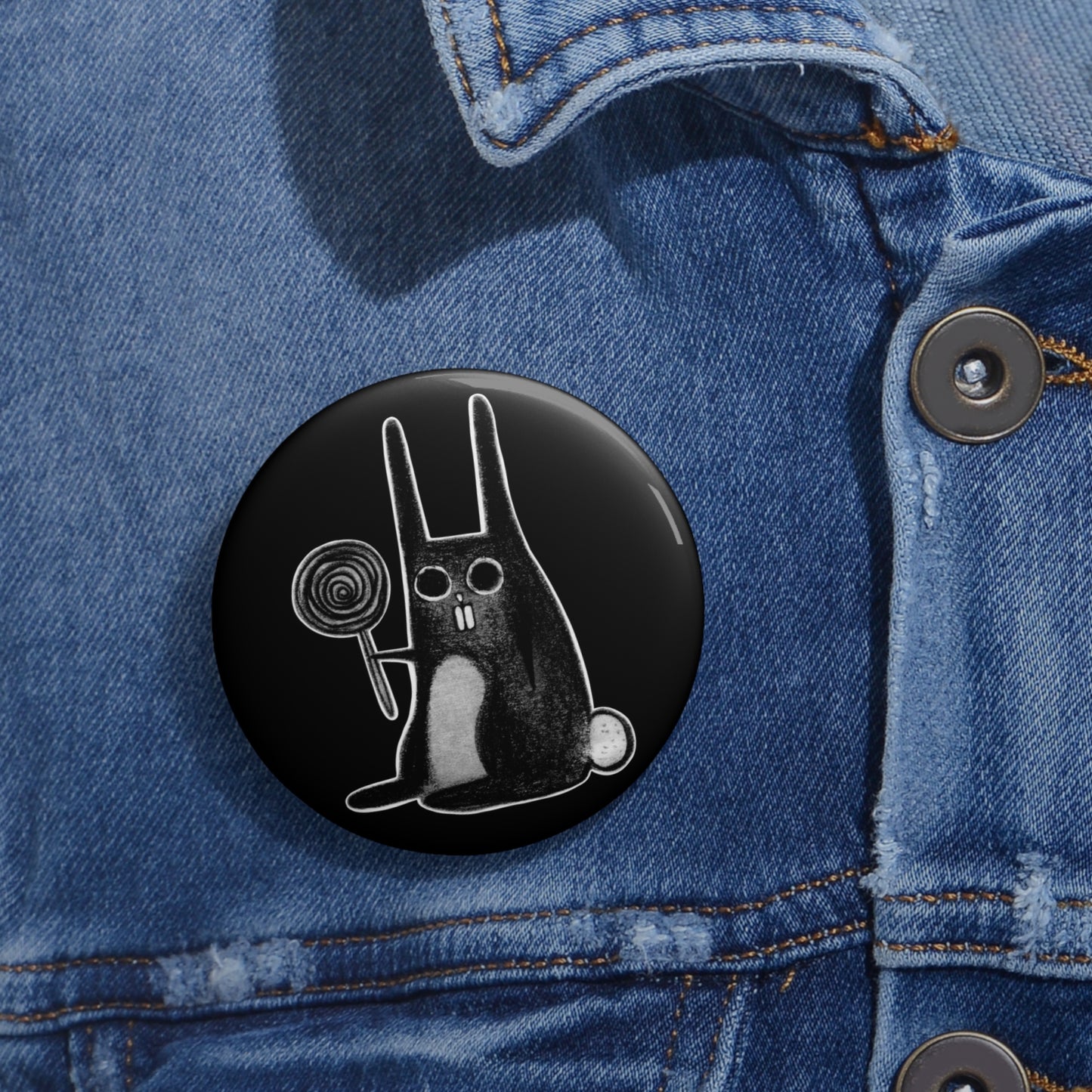 Weird Rabbit Button