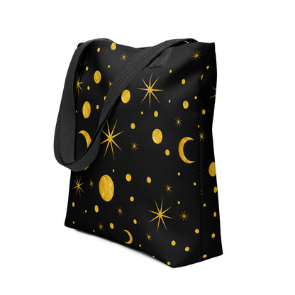 Stars and Moon Tote Bag
