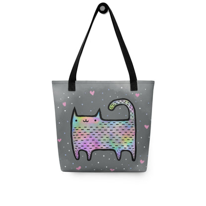 Colorful Cat Tote Bag
