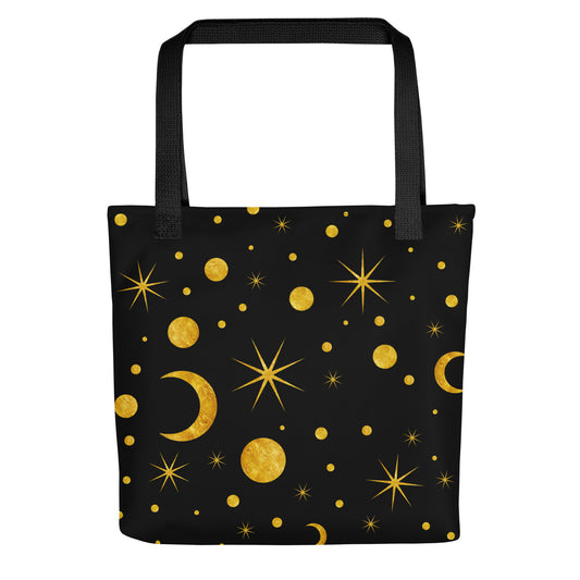 Stars and Moon Tote Bag