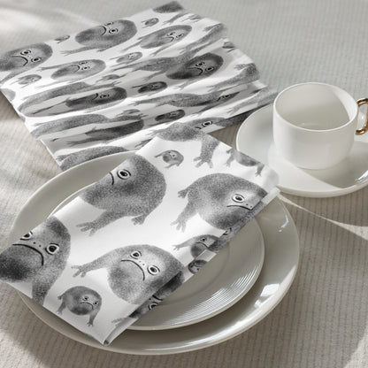 Weird Frog Cloth Napkin Set