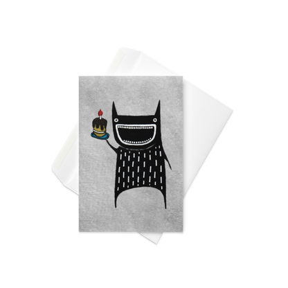 Party Monster Greeting Card