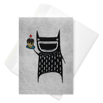 Party Monster Greeting Card