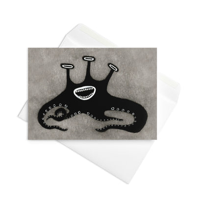 Monster Greeting Card