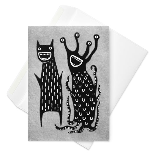 Monster Greeting Card