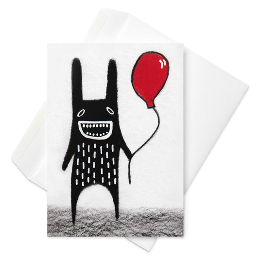 Party Monster Greeting Card