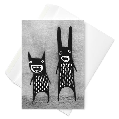 Monster Greeting Card