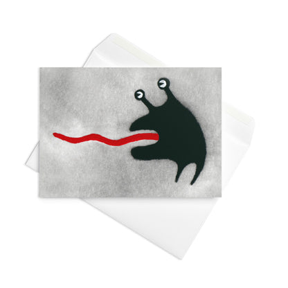 Monster Greeting Card