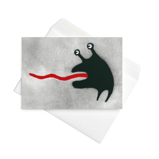 Monster Greeting Card