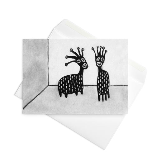 Monster Greeting Card