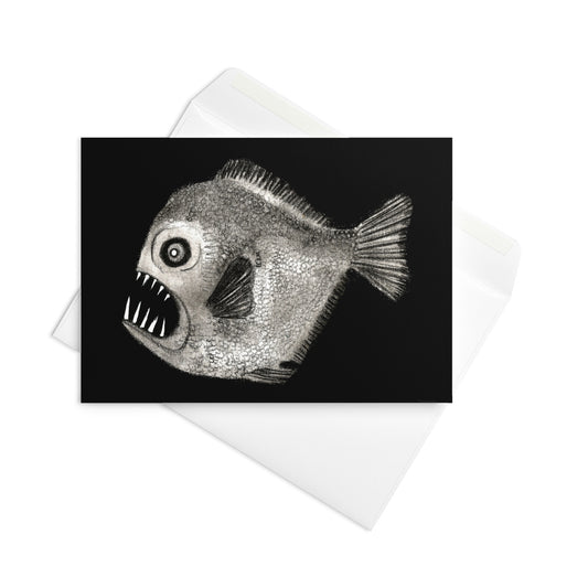 Deep Sea Fish Greeting Card