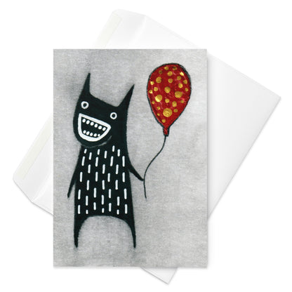 Party Monster Greeting Card