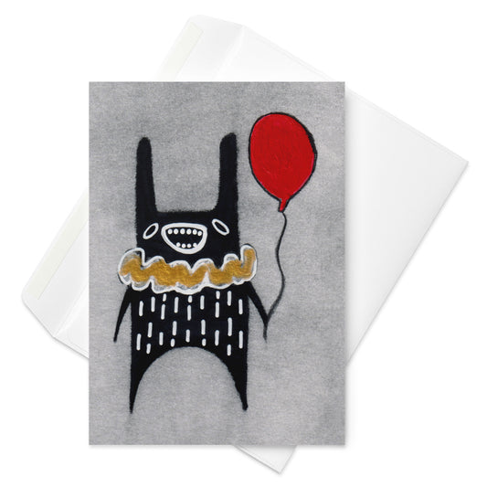 Party Monster Greeting Card