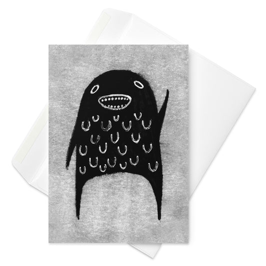Monster Greeting Card