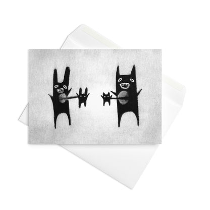 Monster Love Greeting Card