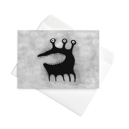 Monster Greeting Card