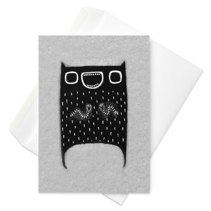 Monster Greeting Card