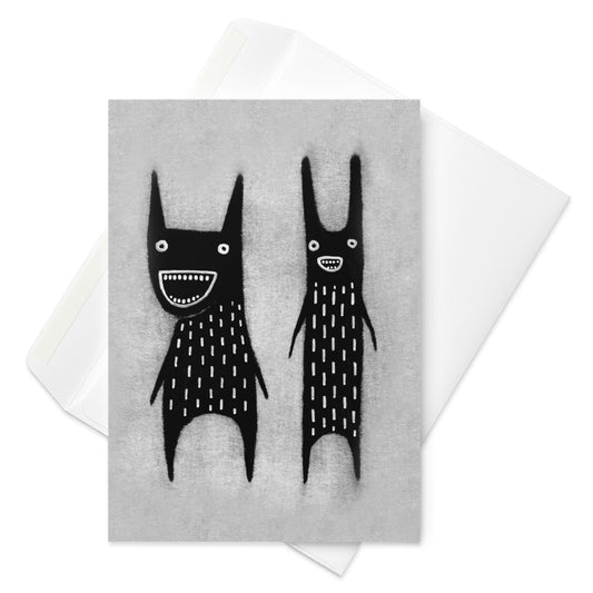 Monster Greeting Card