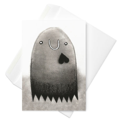 Cute Ghost Greeting Card