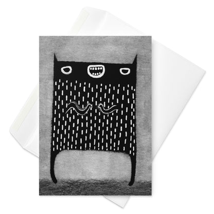 Monster Greeting Card