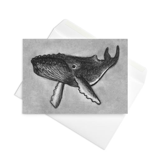 Whale Greeting Card