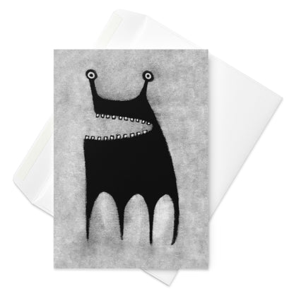 Monster Greeting Card