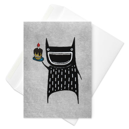 Party Monster Greeting Card