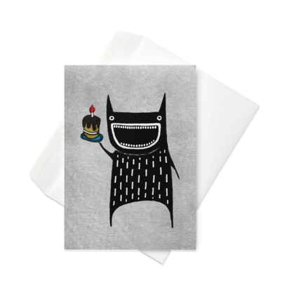 Party Monster Greeting Card