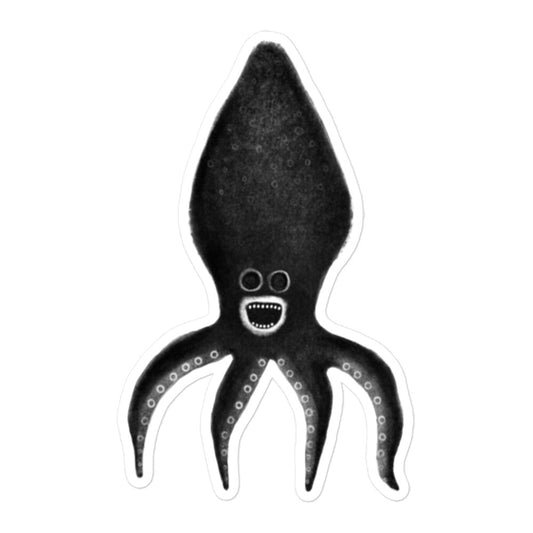 Squid Monster Sticker