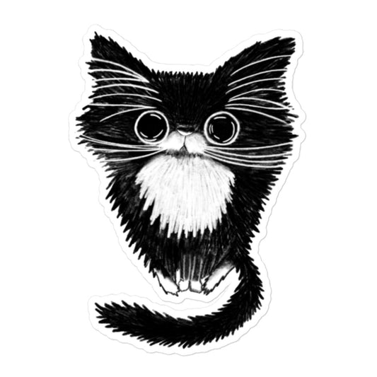 Tuxedo Cat Sticker