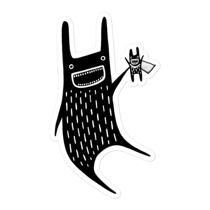 Action Figure Sticker