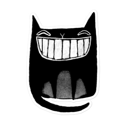 Black Cat Sticker