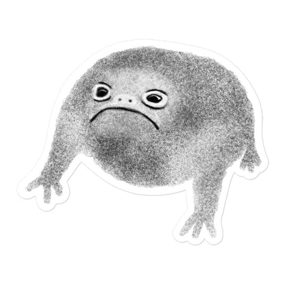 Weird Frog Sticker