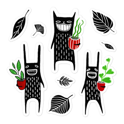 Plant Monster Stickers