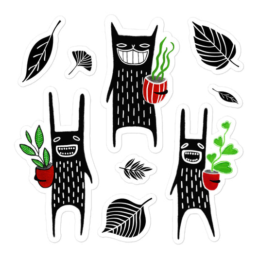 Plant Monster Stickers