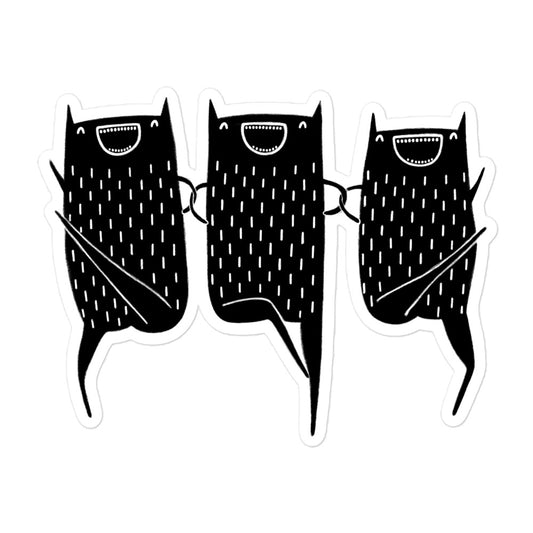 Cancan Monster Sticker