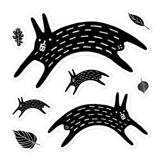 Black Rabbit Stickers