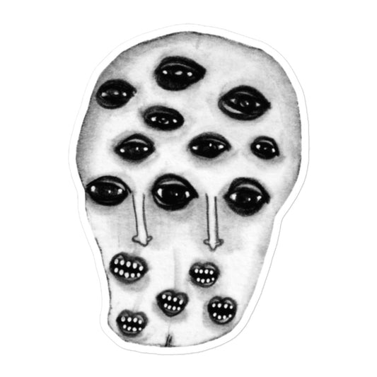 Eyeball Monster Sticker