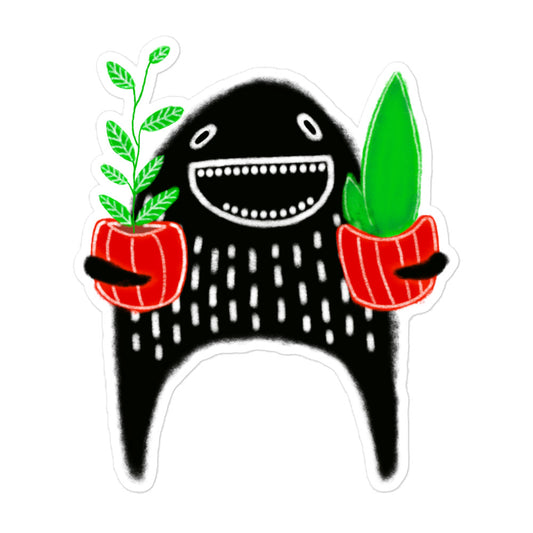 Plant Monster Sticker
